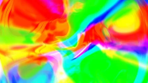 Abstract rainbow iridescent gradient illustration. 8K creative graphic. Stock Illustration