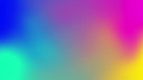 Abstract rainbow light backdrop and colorful pattern design with blue yellow Stock Footage 321993985