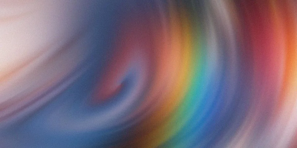 Abstract rainbow light bokeh background with soft colorful blur and vibrant.. Stock Illustration