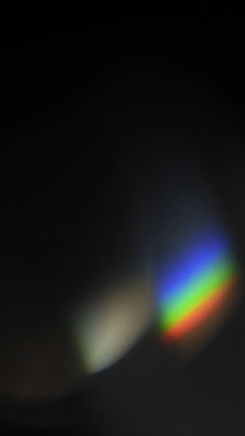 Abstract rainbow light glow for video intro, titles and transitions. 库存影片 330549850