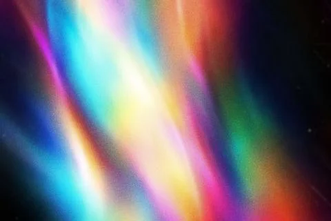 Abstract Rainbow Light Gradient Grainy Texture Background 库存插图