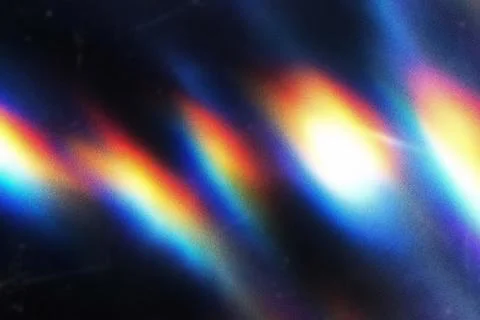 Abstract Rainbow Light Grainy Texture Background Stock Illustration