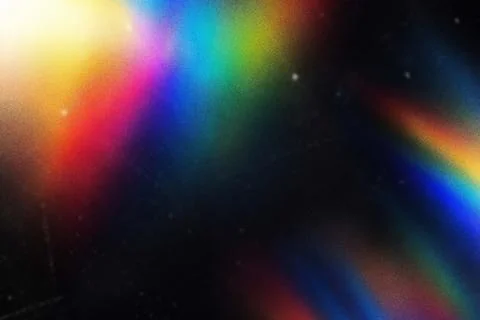 Abstract Rainbow Light Grainy Texture Background Stock Illustration