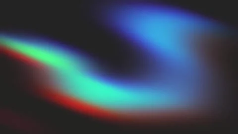 Abstract Rainbow Light Leak on Dark Background, Vibrant Colors, Bokeh Effect Stock Footage 333467021