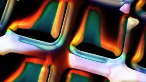 Abstract Rainbow Liquid VJ Loop Background Animation Stock Footage 73248591
