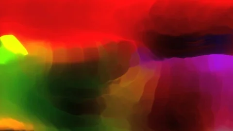 Abstract Rainbow Liquid VJ Loop Motion Background Animation Video stock 73248657