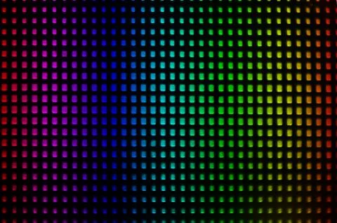 Abstract rainbow mosaic of background. Stock Illustration