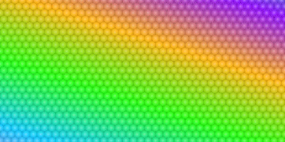 Abstract rainbow pixel pattern background Stock Illustration