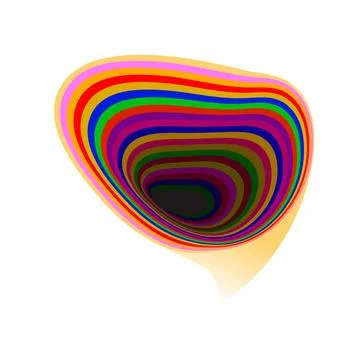 Abstract rainbow speech bubble background Abstract rainbow speech bubble b... Stock Photos