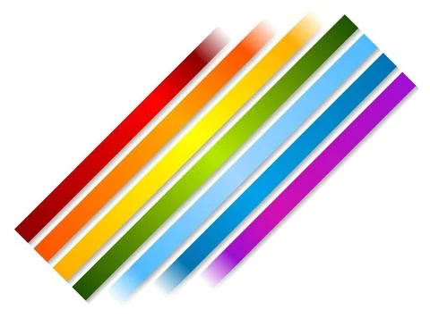 Abstract rainbow stripes vector background Abstract rainbow stripes vector... Stock Photos