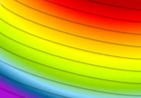 Abstract rainbow stripes vector background Abstract rainbow stripes backgr... Stockfoto's