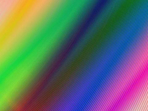 Abstract rainbow surface, industry diversity. Stock Illustration