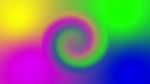 Abstract rainbow swirl pattern with vibrant gradient colors for digital des.. Illustrazione stock