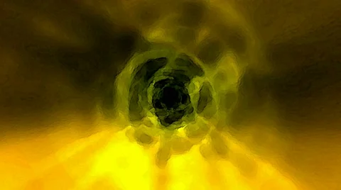 Abstract Rainbow Tunnel Animation - Loop Stock Footage 61641394