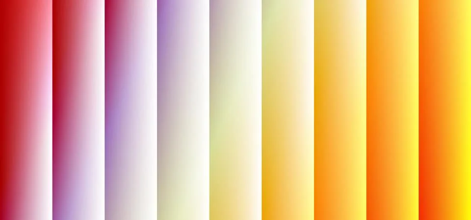 Abstract Rainbow Vertical Gradient Light Stripes Background Stock Illustration