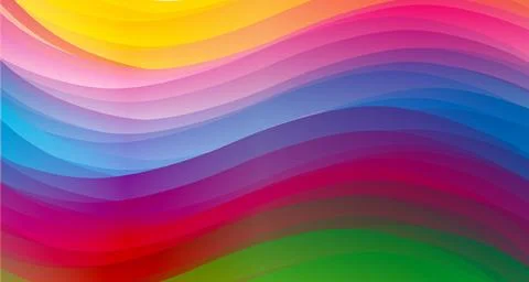 Abstract rainbow waves backgrounds, wavy texture, colorful waves texture, c.. Illustrazione stock