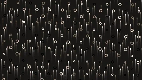 Abstract rainfall patterning in dark studio setting Vídeos de archivo 328588585