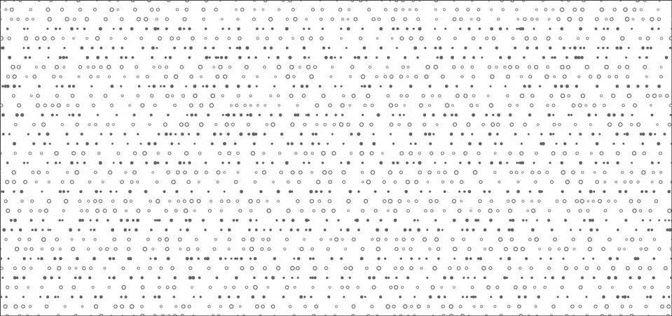Abstract random dots gray pattern on white background and texture. Stock Illustration