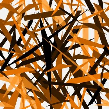 Abstract random geometric lines vector seamless pattern Stock Illustration