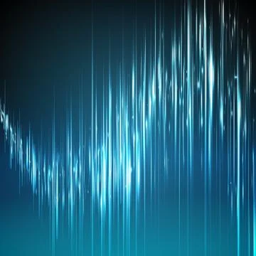 Abstract random glowing lines background. Colorful stripes. Technological cyb 스톡 일러스트