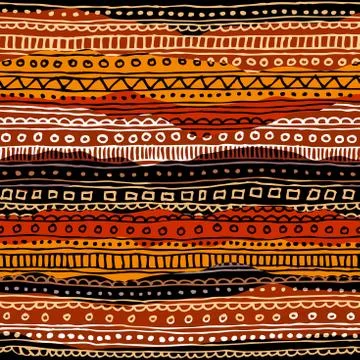 Abstract random grunge pattern of curved multicolor waves. Illustrazione stock