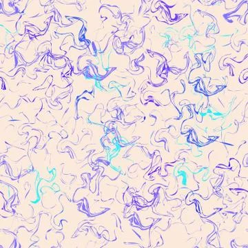 Abstract random organic colored yarn fiber texture Stock Illustration