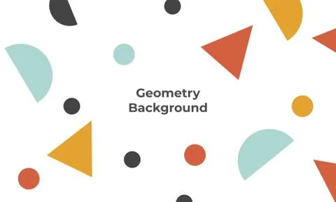 Abstract Random shape background Stock Illustration