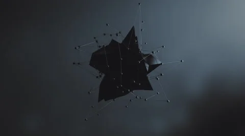 Abstract Random Shape Motion, 3d Loopable Animation 4k Stock Footage 68369363