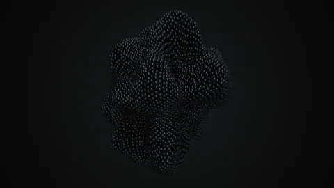 Abstract Random Shape Motion, Animation 4k Video stock 123114152