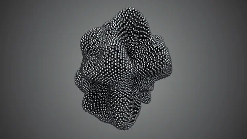 Abstract Random Shape Motion, Animation 4k Video stock 123162478