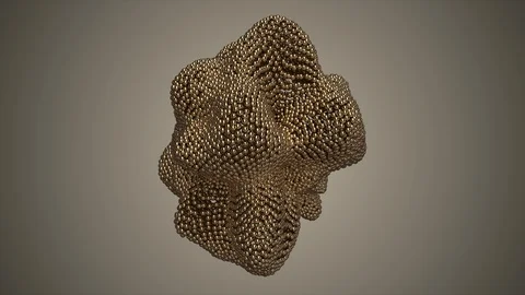 Abstract Random Shape Motion, Animation 4k Video stock 123162549