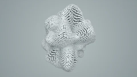 Abstract Random Shape Motion, Animation 4k Stock Footage 123162861