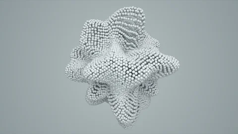 Abstract Random Shape Motion, Animation 4k Video stock 123162911