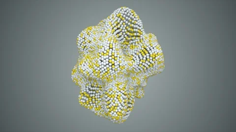 Abstract Random Shape Motion, Animation 4k Video stock 123162924