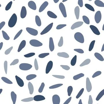 Abstract random stones backdrop. Scandinavian pebble seamless pattern 스톡 일러스트