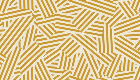 Abstract random stripes geometric seamless pattern. Illustrazione stock