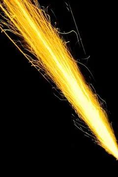 Abstract ray of sparks Stock Photos