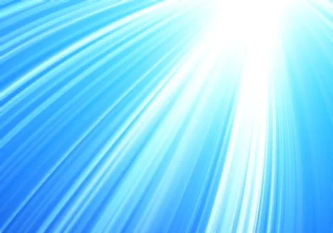 Abstract rays of light on sky blu, abstract texture Stock Illustration