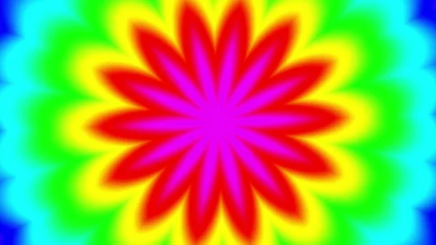 Abstract rays loop 4k background. Transforming abstract rays. Shining rays. Stock Footage 243320345