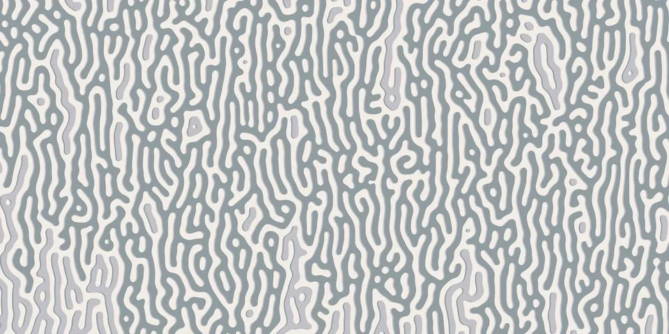 Abstract reaction diffusion background. Turing generative design. Organic lin 스톡 일러스트