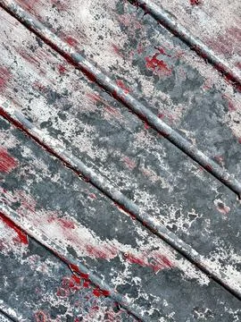 Abstract real life lined background with rust and paint close up surface Stock-Fotos