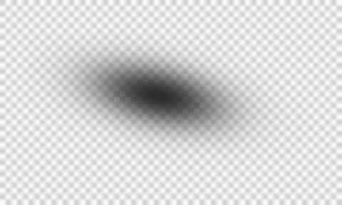 Abstract realistic shadow effect overlay png for design and presentation Stock-Illustration