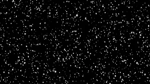 Abstract Realistic Snowfall Background Stock Footage 89579620