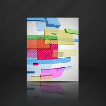 Abstract Rectangle Background. Abstract Rectangle Background. Vector Illus... Stock Photos