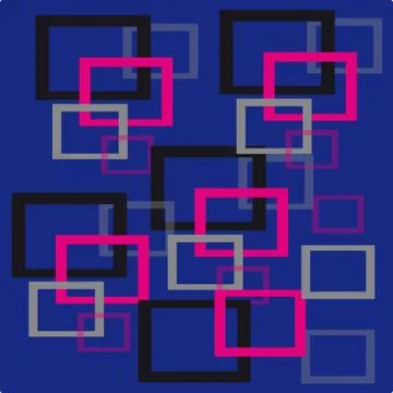 Abstract rectangle background Stock Illustration