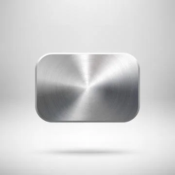 Abstract Rectangle Button Template 스톡 일러스트