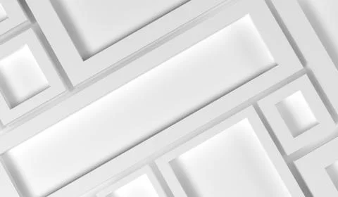 Abstract Rectangle Frames Background Stock Illustration