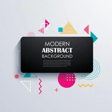 Abstract rectangle geometric pattern design and background. Use for modern de Stockillustratie