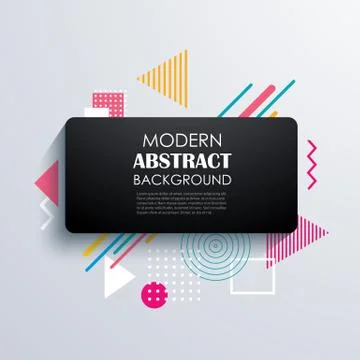 Abstract rectangle geometric pattern design and background. Use for modern de 스톡 일러스트