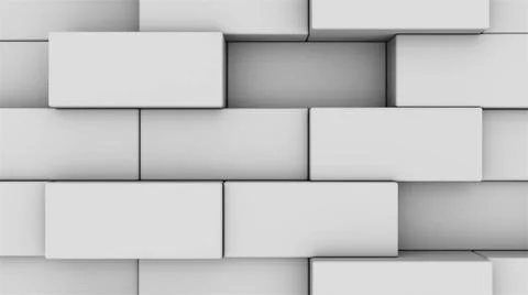 Abstract rectangle geometric surface, bricks imitation, modern computer ge... 写真素材